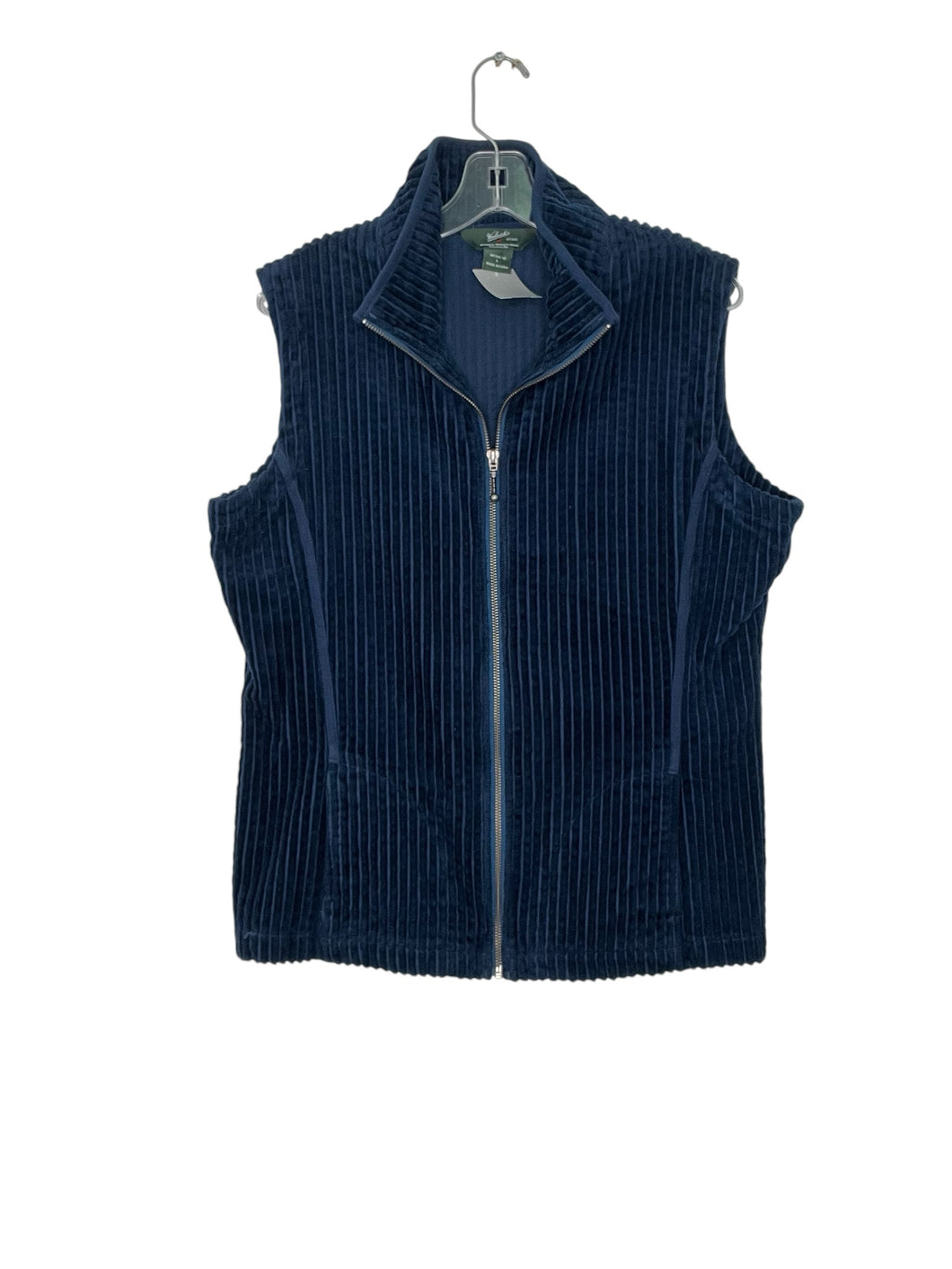 Woolrich Size Large Navy Pre-Owned Vest- Ladies