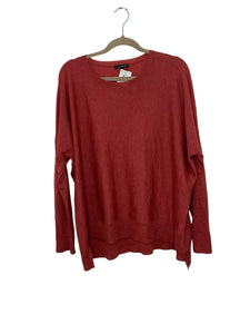 Eileen Fisher Size Large Red Pre-Owned Sweater- Ladies