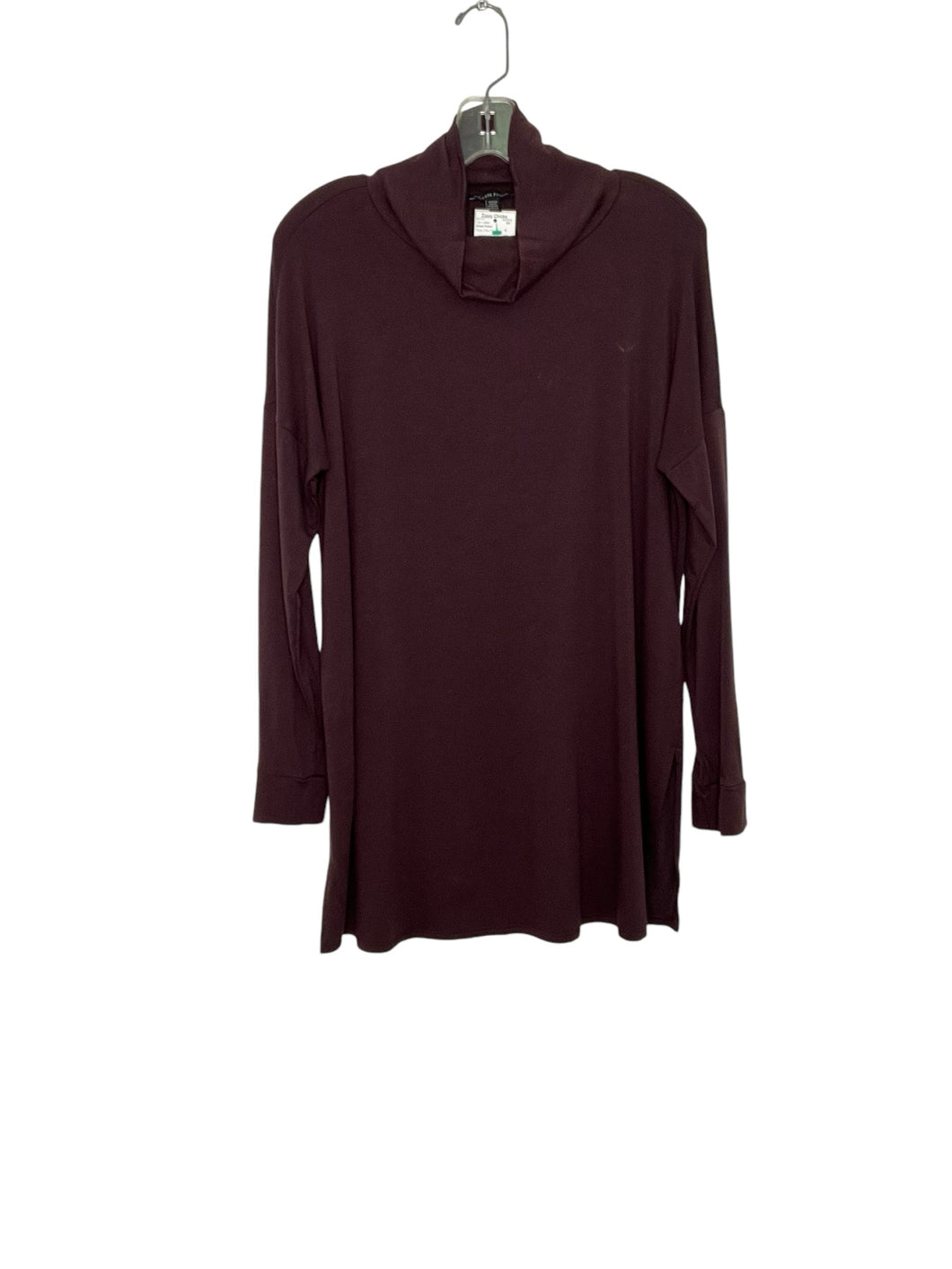 Eileen Fisher Size X- Small Plum Pre-Owned Top- Ladies