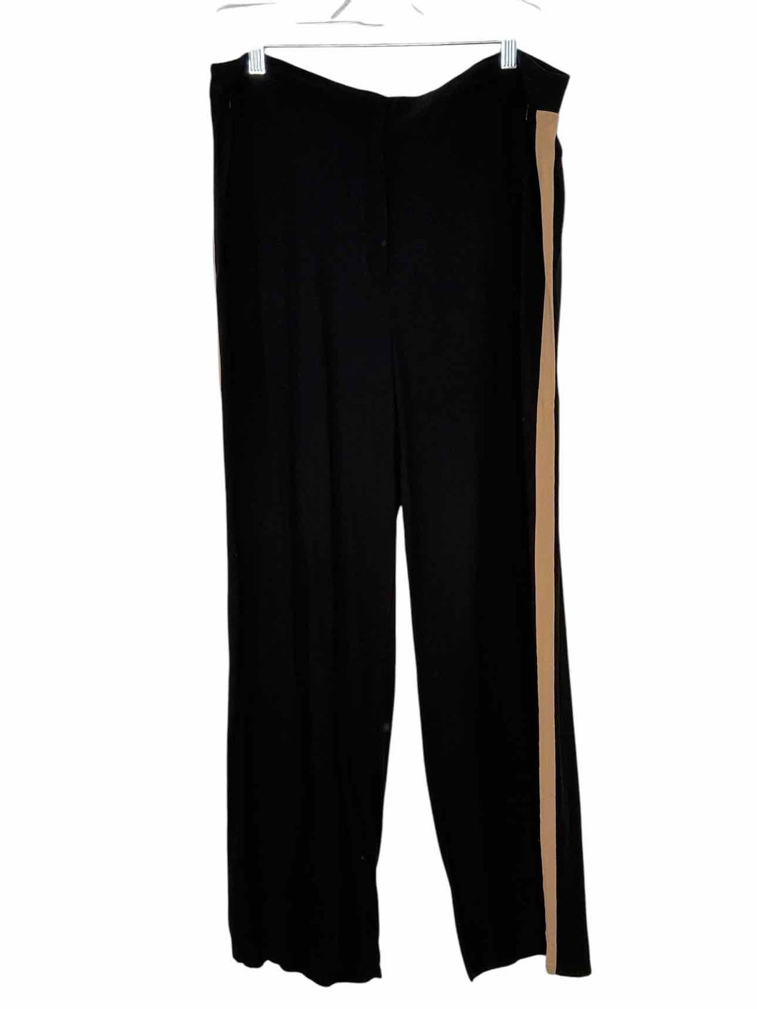 Eileen Fisher Size 12 Black Pre-Owned Pants- Ladies