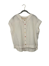 Load image into Gallery viewer, Size Small Ivory Pre-Owned Shirt- Ladies
