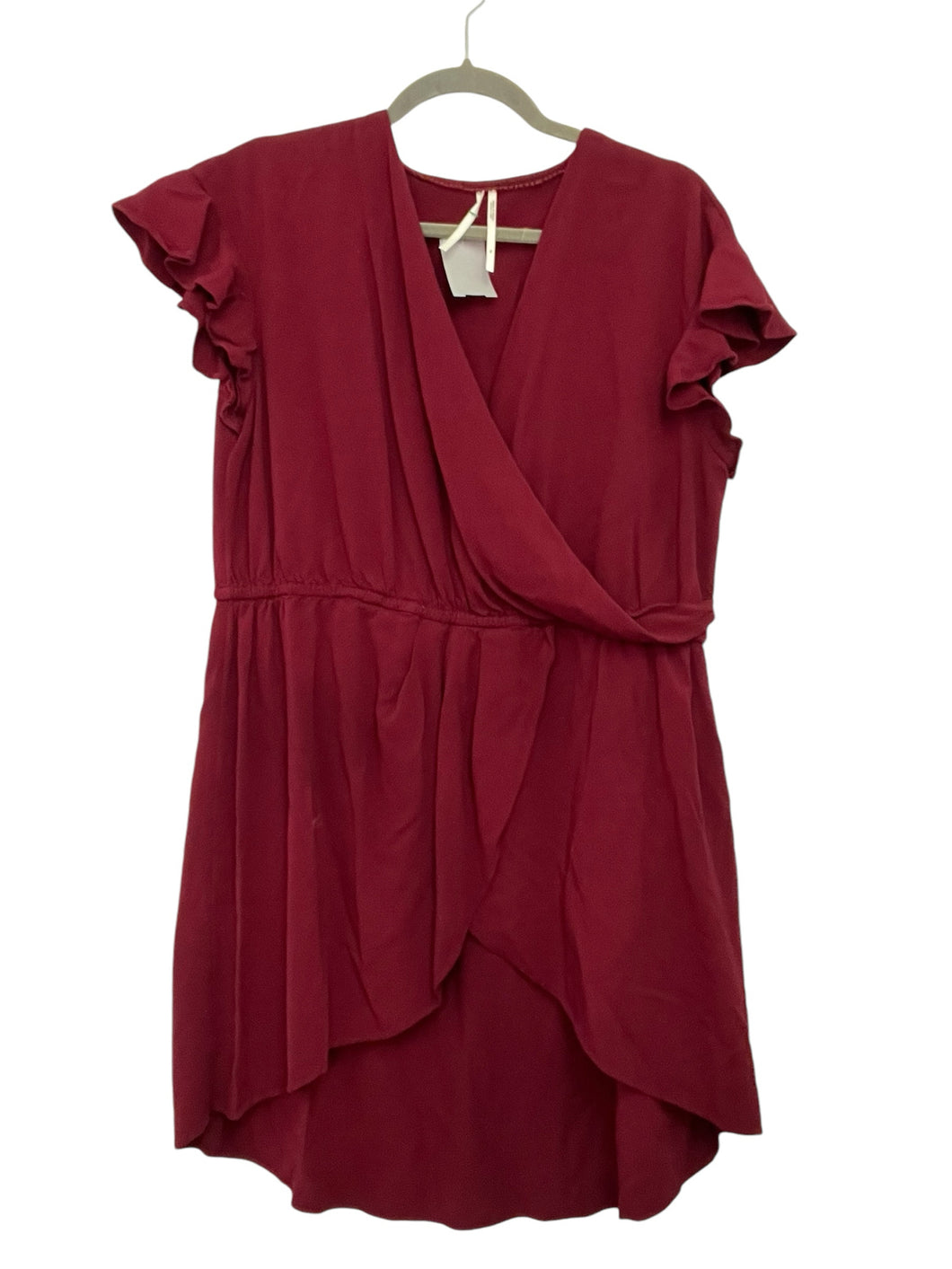 Anthropologie Size X-Large Maroon Pre-Owned Top- Ladies