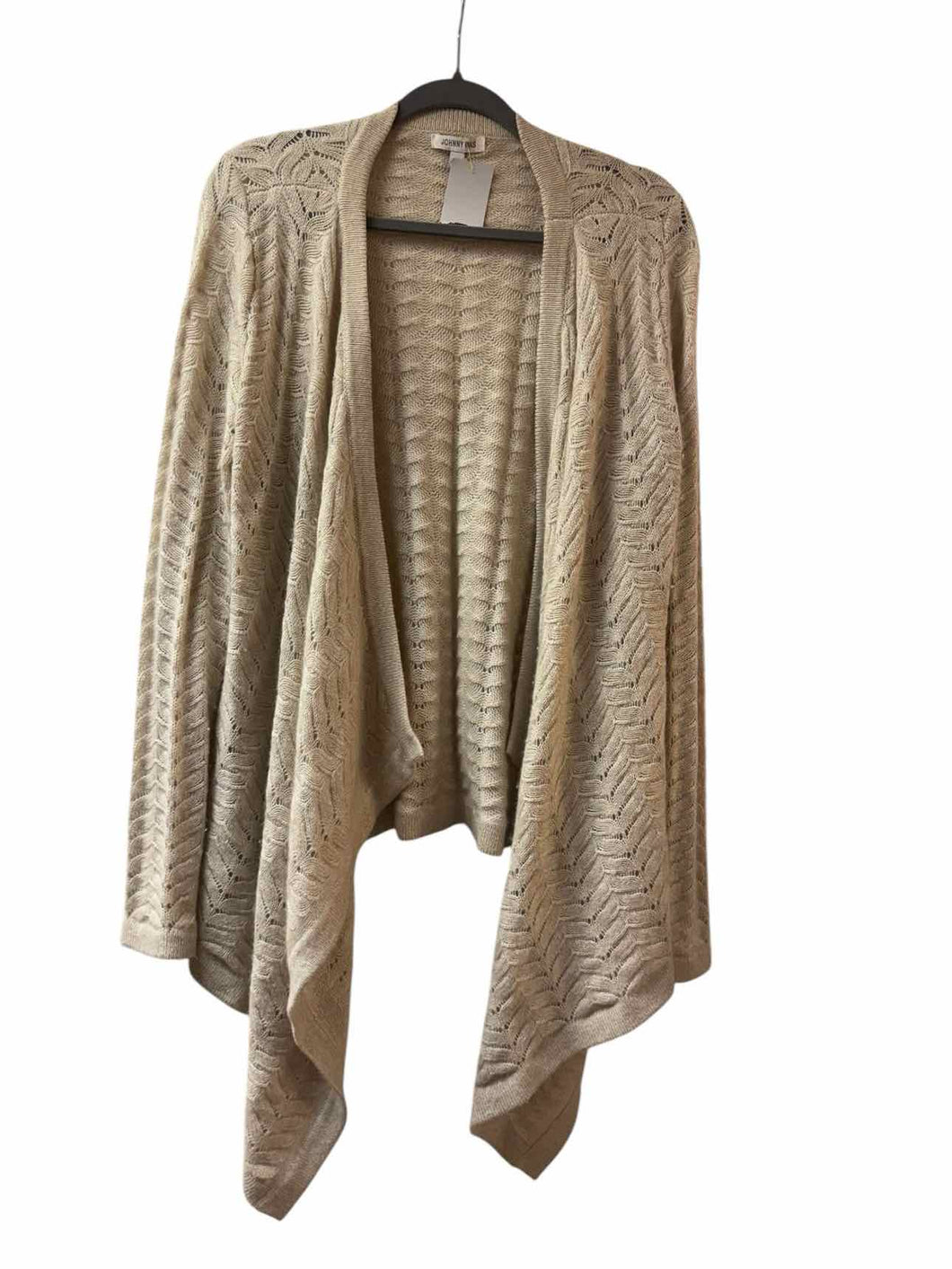 Johnny Was Size Medium Beige Pre-Owned Sweater- Ladies