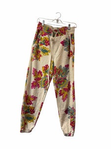 Saturday Sunday Size X- Small Floral Pre-Owned Sweatpants