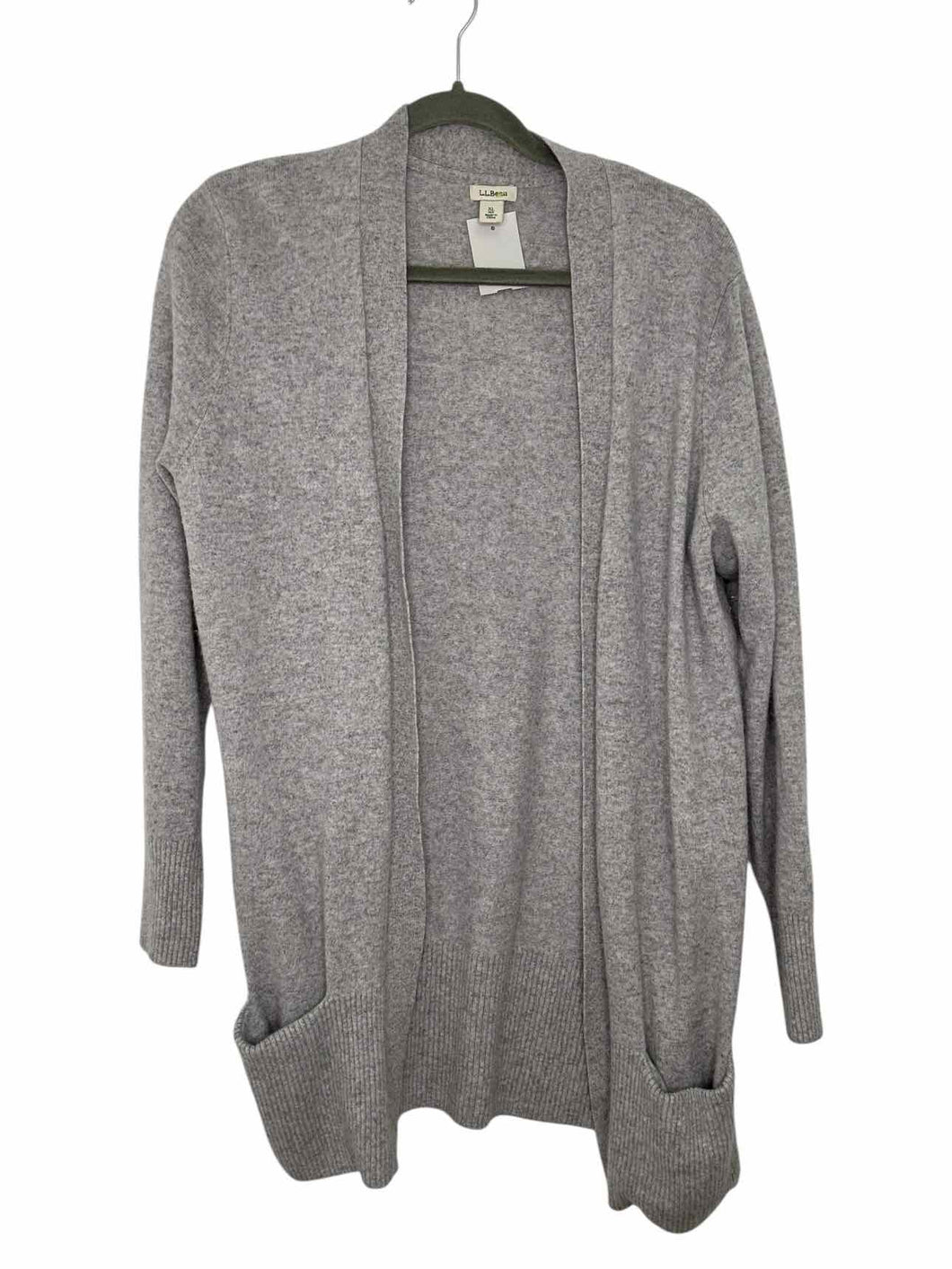 LL Bean Size X-Large Grey Pre-Owned Sweater- Ladies