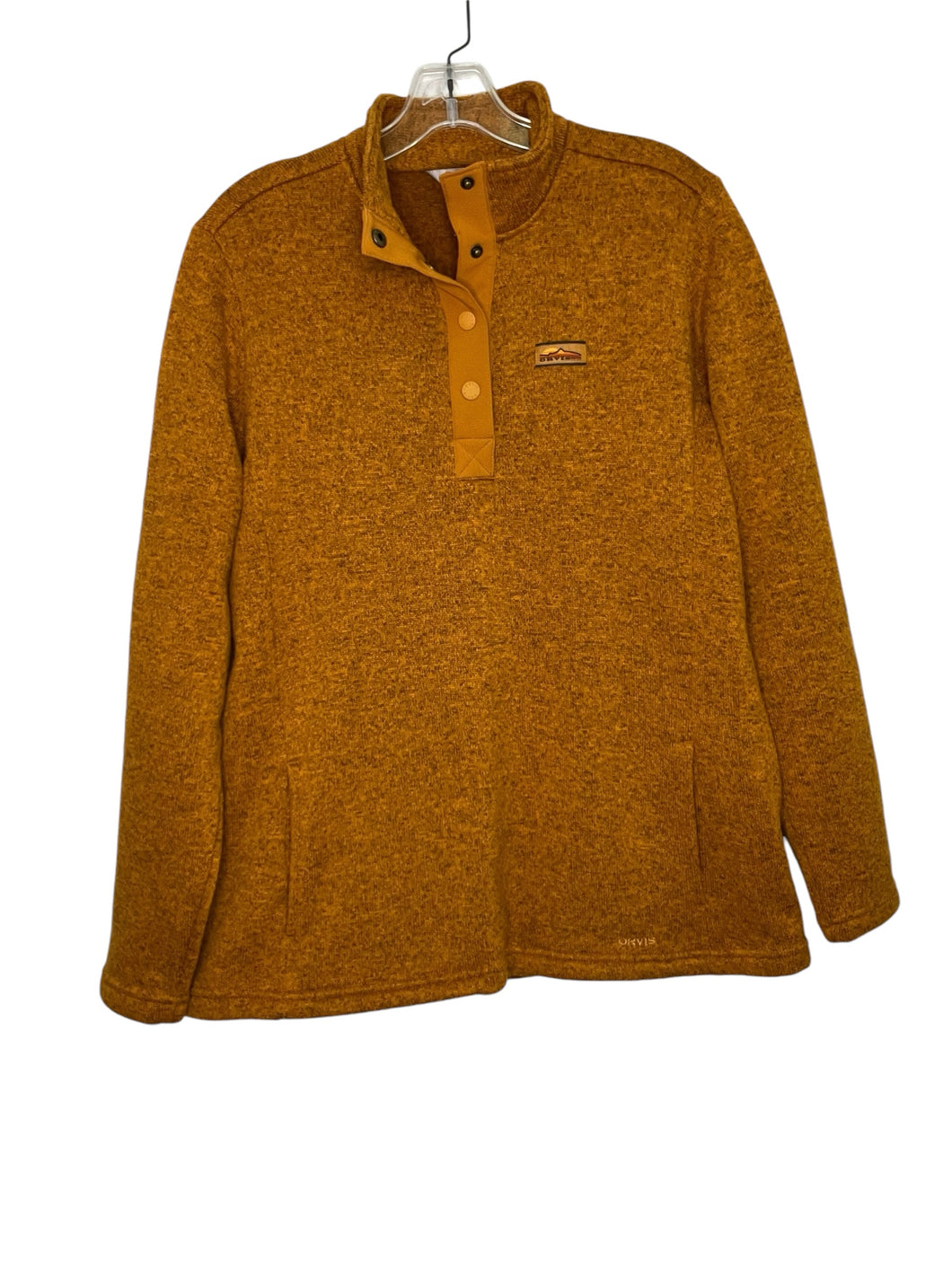 Orvis Size L Amber Pre-Owned Pullover- Mens