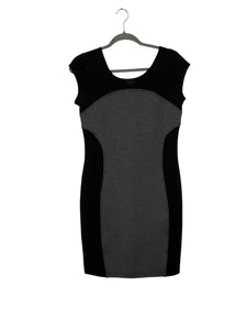 Athleta Size Small Blk/Gry Pre-Owned Dress- Ladies