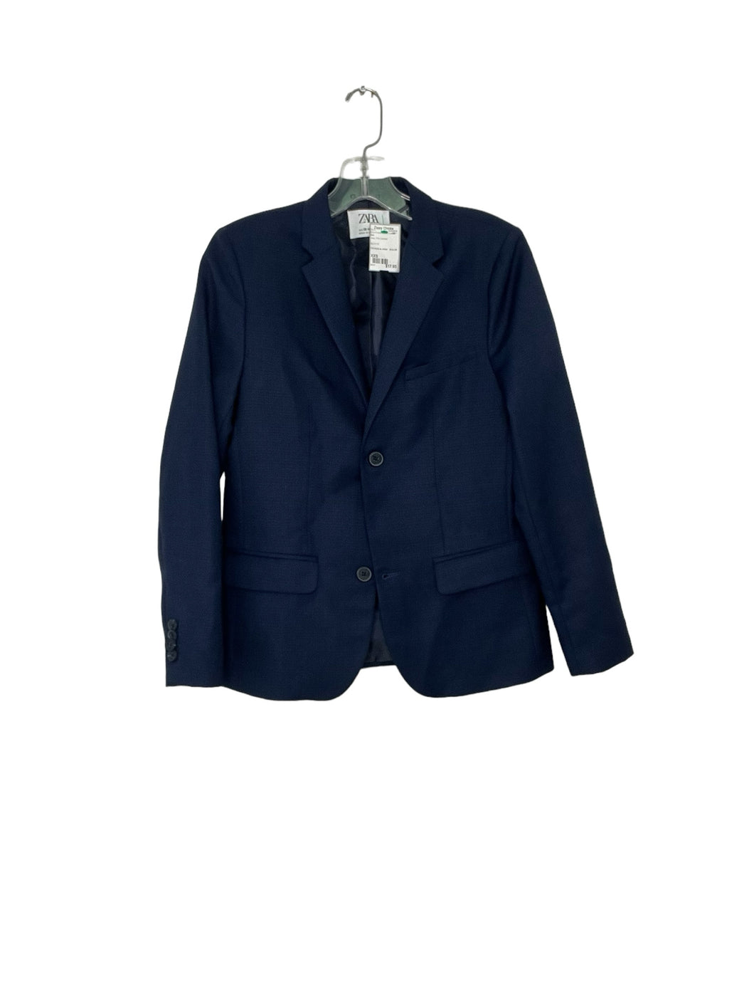 Zara Size XXS Navy Pre-Owned Blazer/Indoor Jacket- Ladies