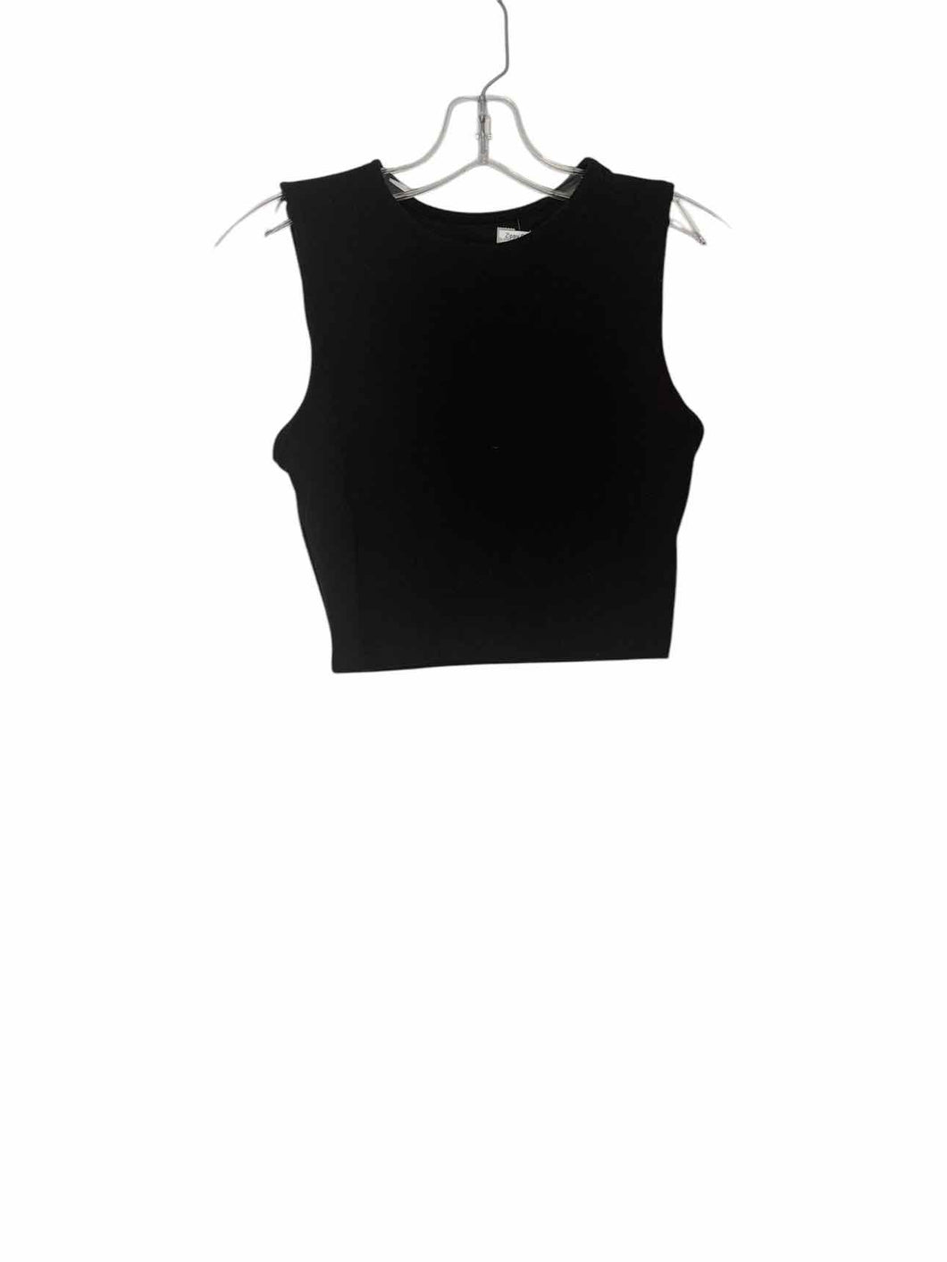 Joah Brown Size S/M Black Pre-Owned Tank Top- Ladies