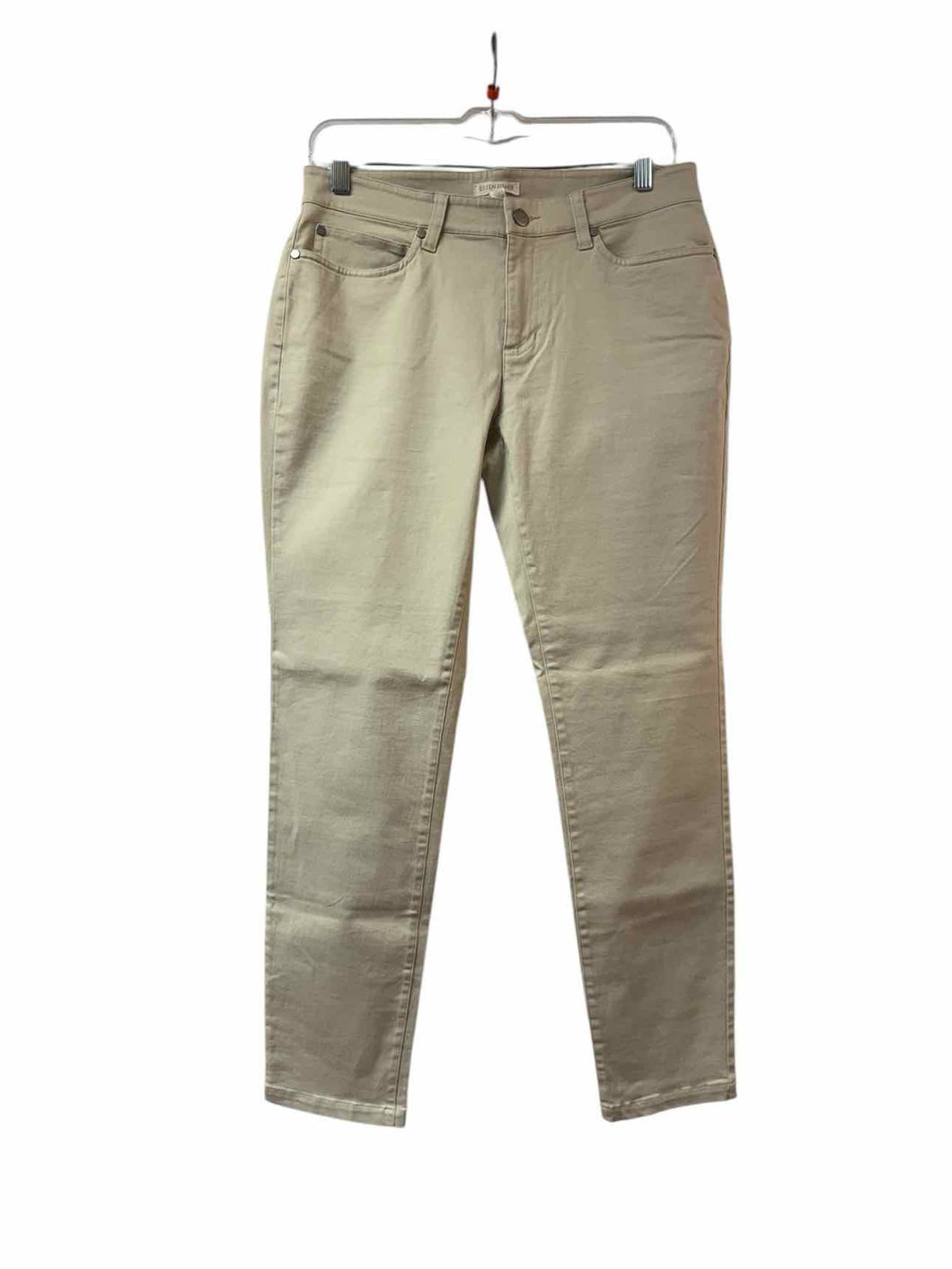 Eileen Fisher Size 10P Beige Pre-Owned Pants- Ladies