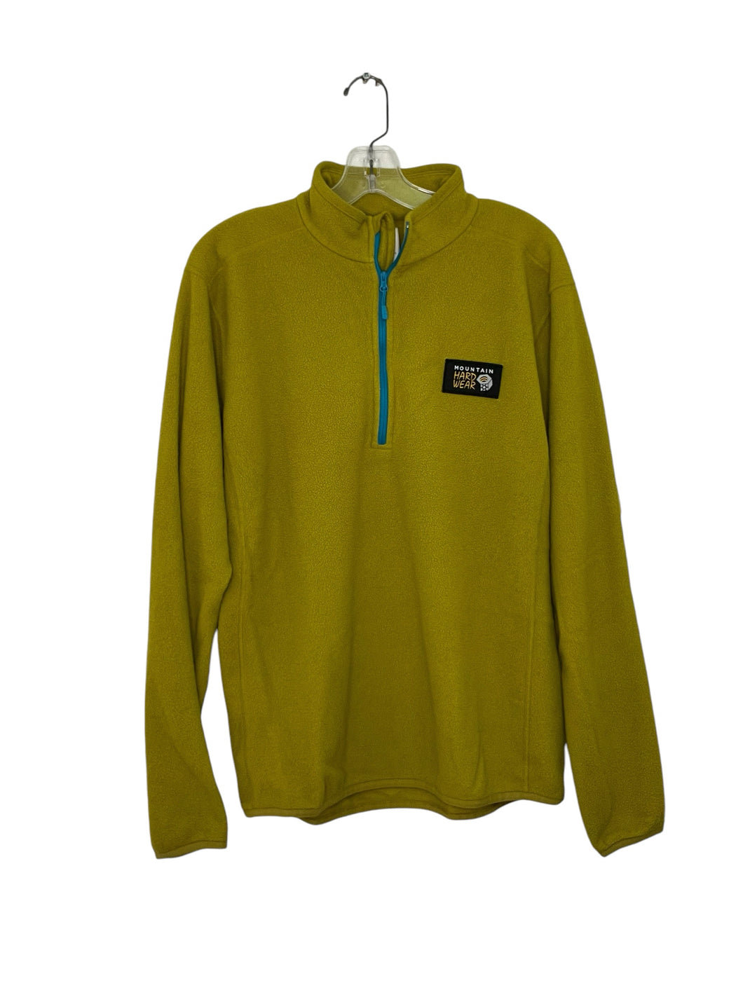 Mountain Hard Wear Size M Lime Green Pre-Owned Pullover- Mens