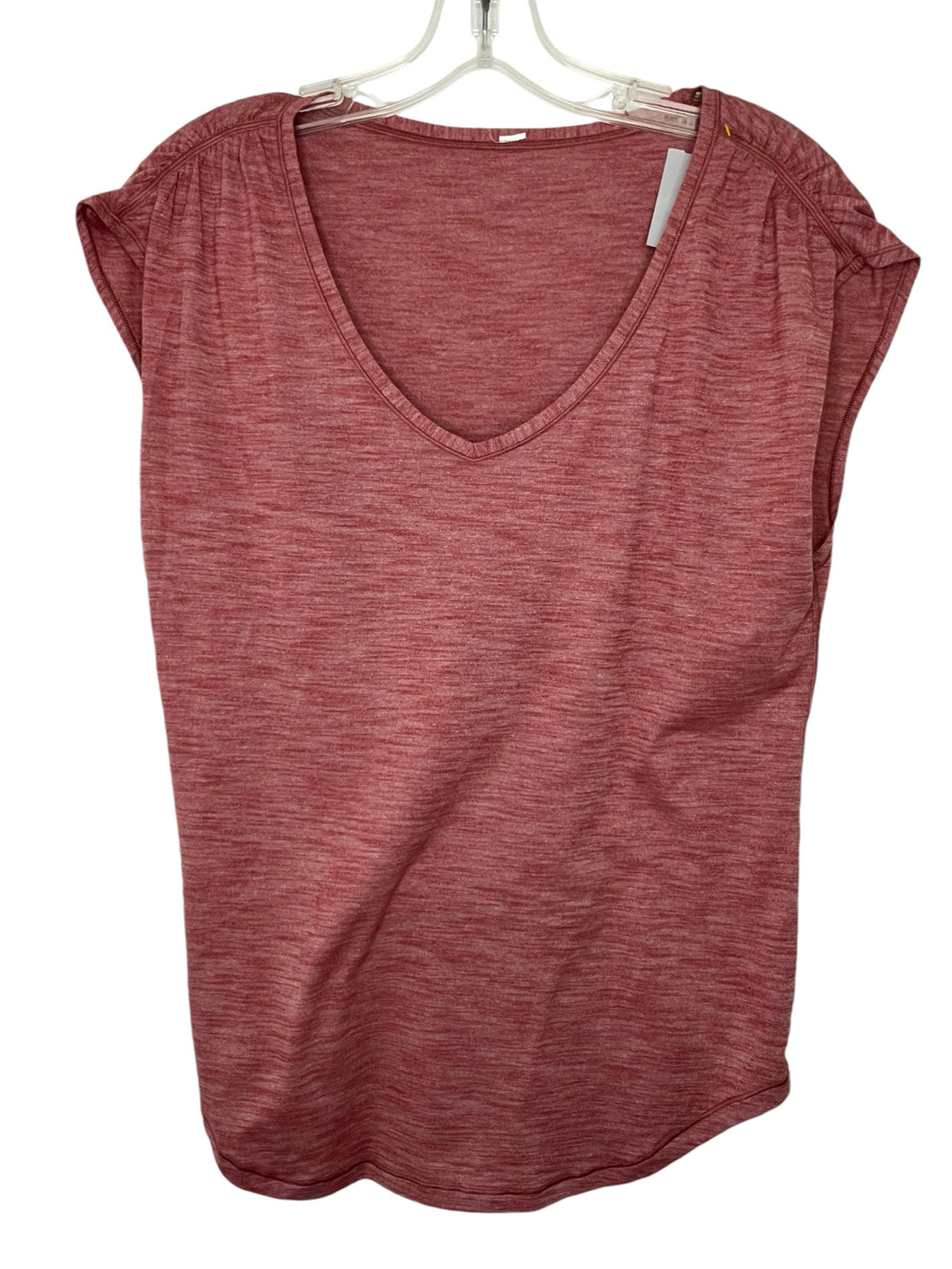 Lululemon Size Medium Red Pre-Owned T-Shirt- Ladies