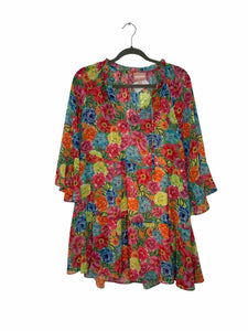 Show Me Your Mumu Size Small Floral Pre-Owned Dress- Ladies