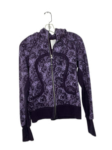 Lululemon Size 8 Purple Print Pre-Owned Jacket- Ladies