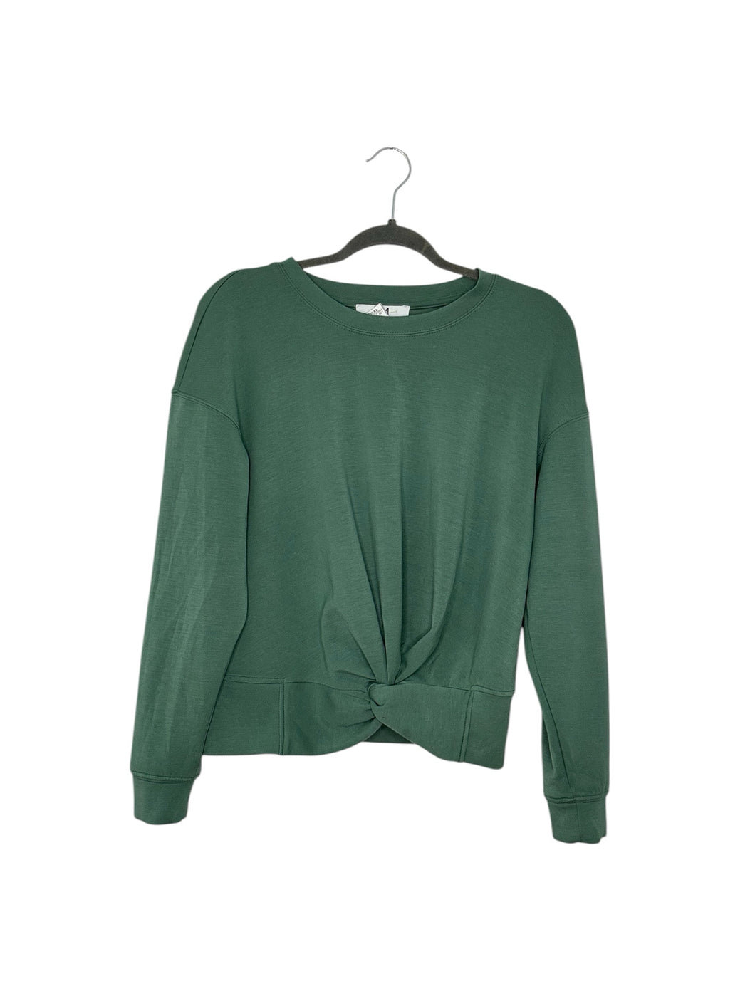 M Magaschoni Size Small Green Pre-Owned Top- Ladies