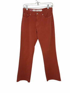 Fabrizio Gianni Size 4 Terracotta Pre-Owned Pants- Ladies