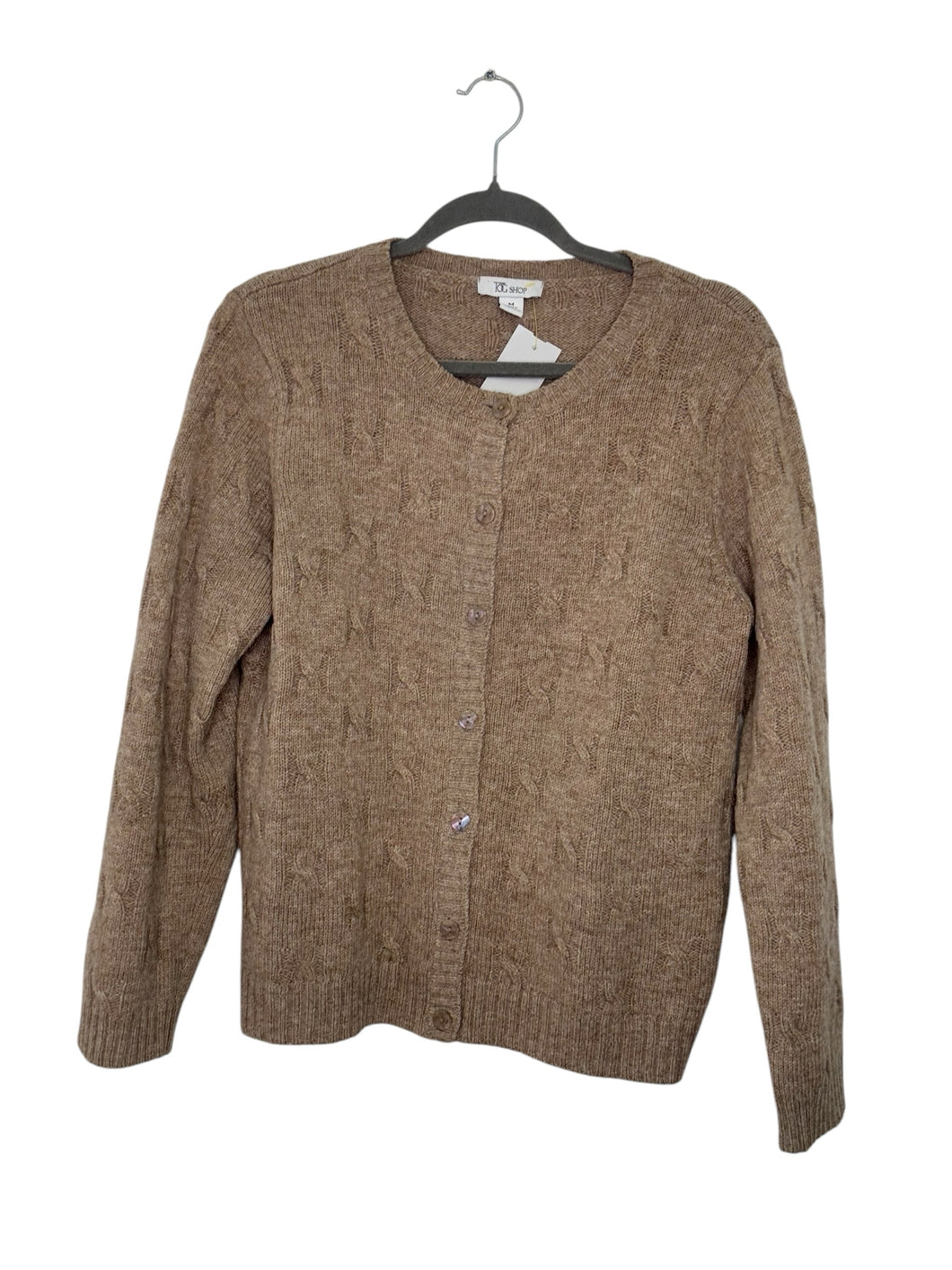 Size Medium Beige Pre-Owned Sweater- Ladies