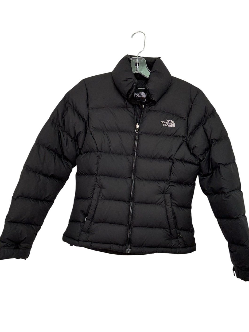 North Face Size X- Small Black Pre-Owned Coat- Ladies