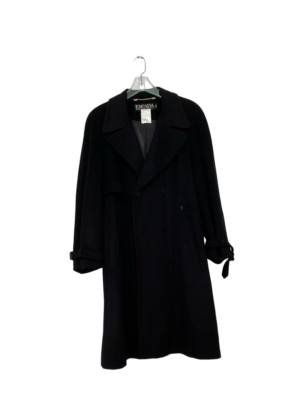 Escada Size Medium Black Coat- Ladies