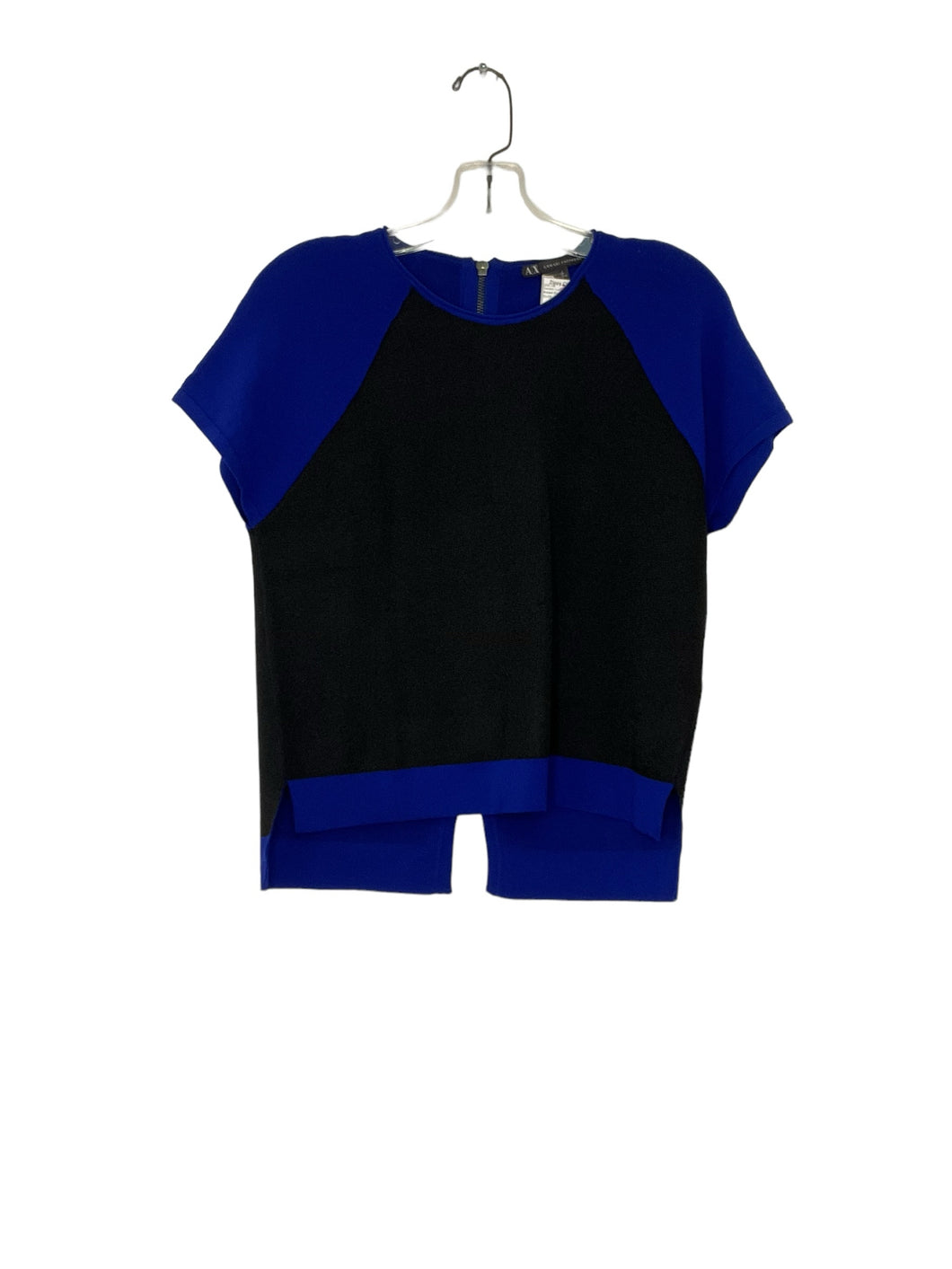 Armani Exchange Size X- Small Blu/Blk Sweater- Ladies