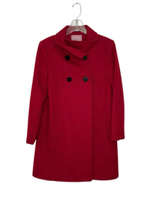 Larry Levine Size 10 Red Pre-Owned Coat- Ladies