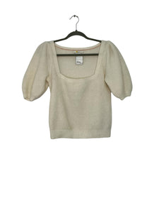 Boden Size Small Cream Pre-Owned Sweater- Ladies