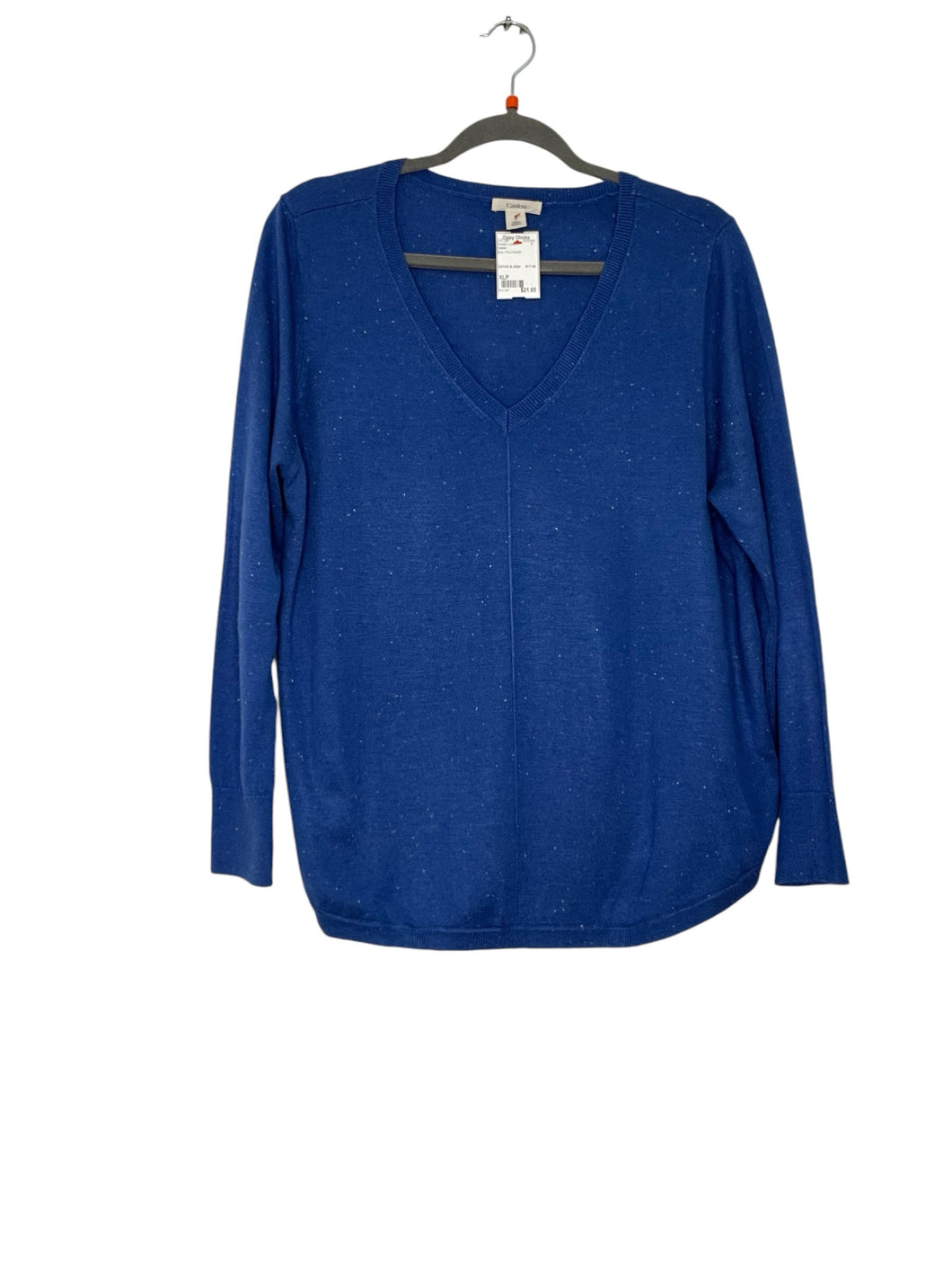 Caslon Size XLP Blue Pre-Owned Sweater- Ladies