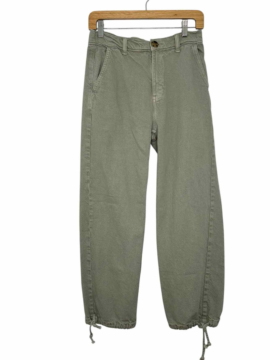 Zara Size Small Sage Pre-Owned Pants- Ladies