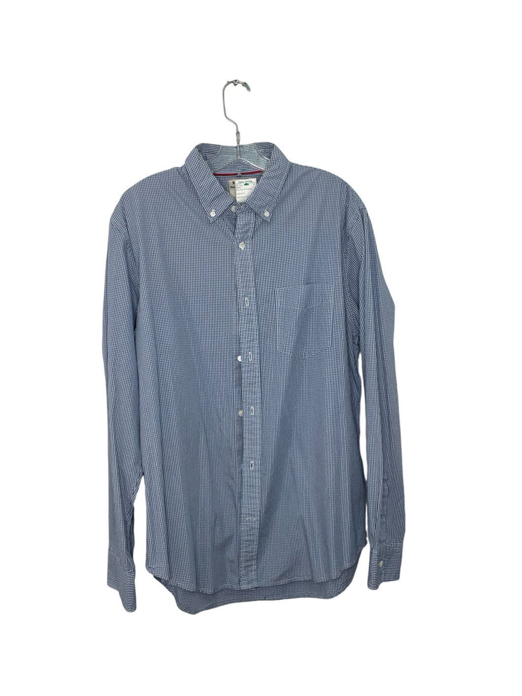 Relwen Size XL Blue Print Pre-Owned Shirt- Mens