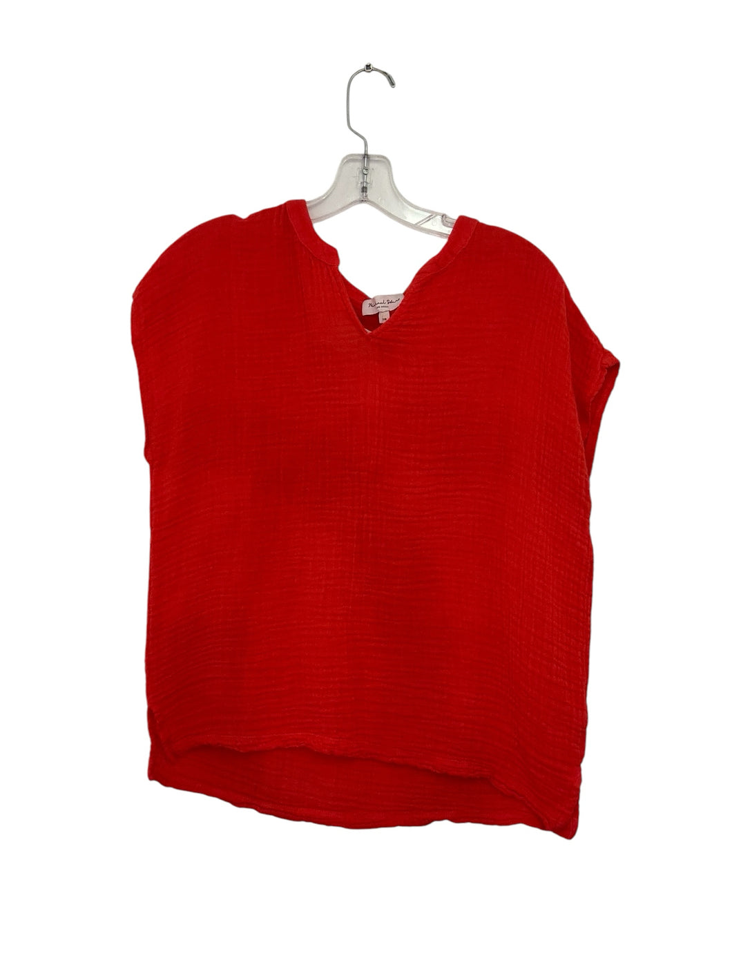 Michael Stars Size X- Small Red Pre-Owned Top- Ladies