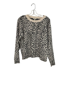 Joie Size Small Animal Print Pre-Owned Sweater- Ladies