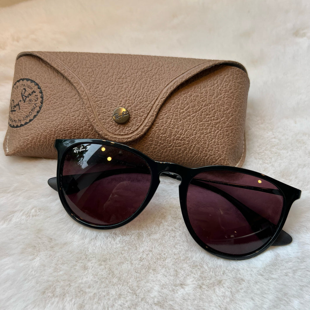 Ray Ban Black Pre-Owned Sunglasses