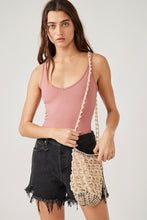 Load image into Gallery viewer, Free People Size X- Small Dusty Rose Bodysuit- Ladies
