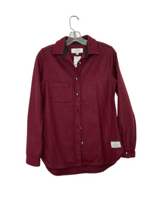 Size Small Burgundy Pre-Owned Shirt- Ladies