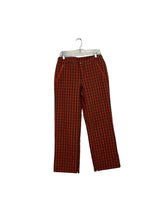 Load image into Gallery viewer, Urban Outfitters Size 6 Red Plaid Pants- Ladies
