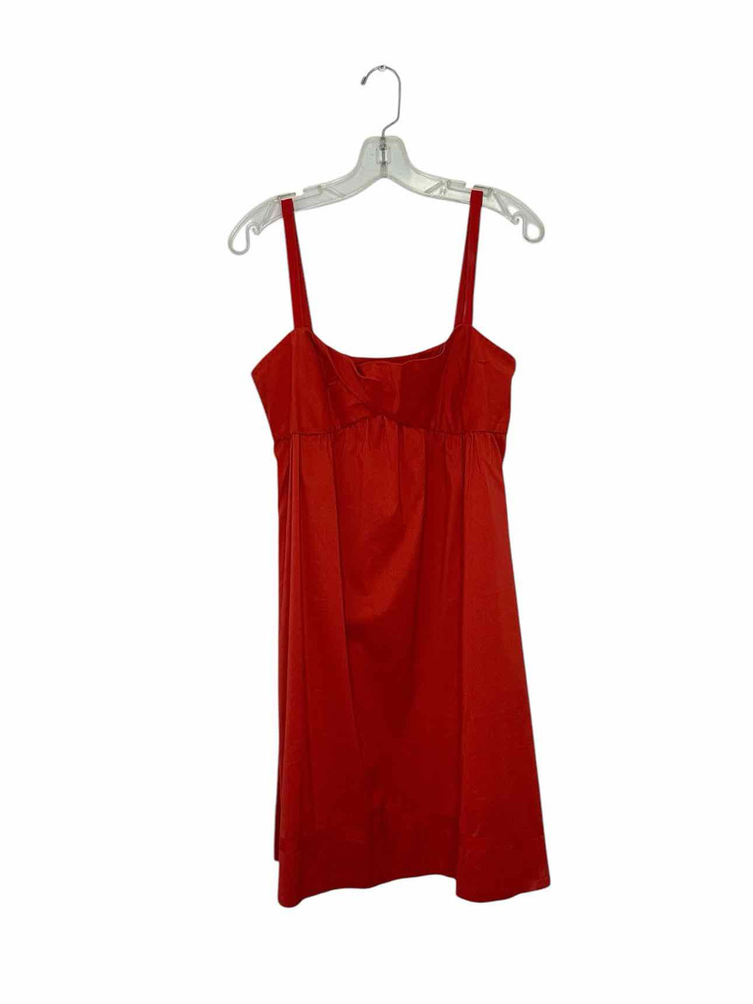 Diane VonFurstenberg Size 10 Red Pre-Owned Dress- Ladies