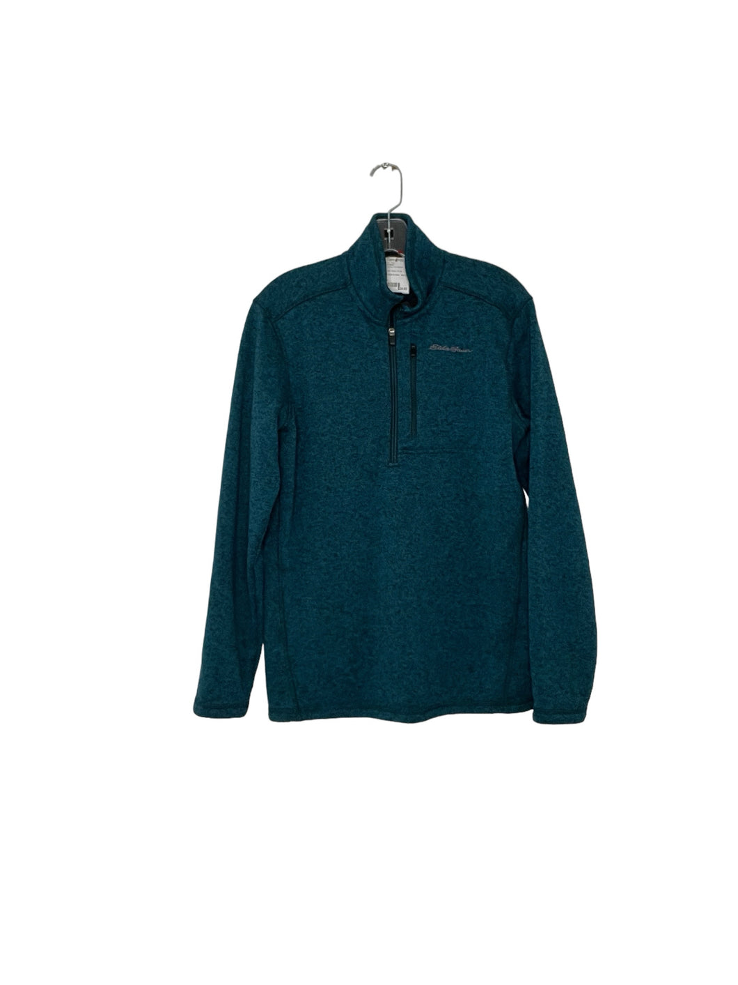 Eddie Bauer Size M Turquoise Pullover- Mens