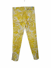 Load image into Gallery viewer, Stella McCartney Size 26 Yellow Print Pre-Owned Jeans- Ladies
