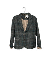 Load image into Gallery viewer, Birdcage Size Medium Grey Tweed Blazer/Indoor Jacket- Ladies
