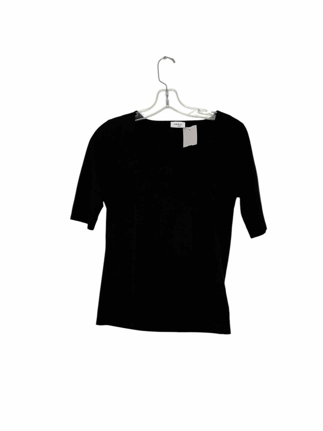 Akris Punto Size 12 Black Pre-Owned Top- Ladies