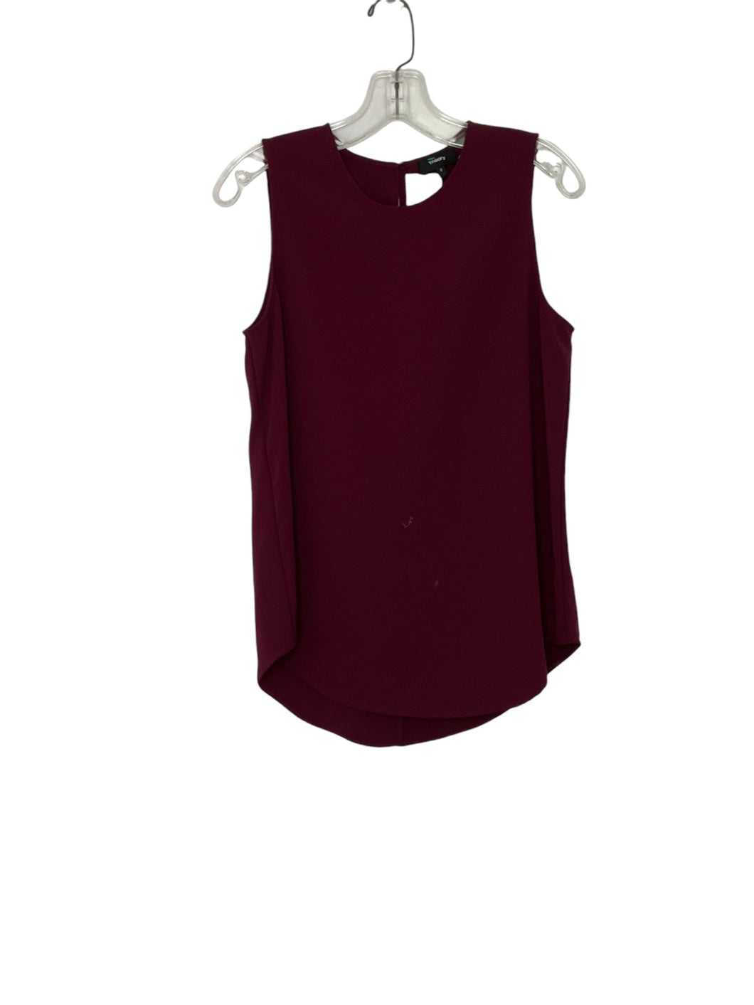 Theory Size Small Raspberry Pre-Owned Tank Top- Ladies