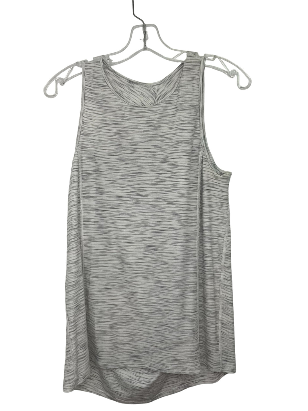 Lululemon Size Medium Grey Pre-Owned Tank Top- Ladies