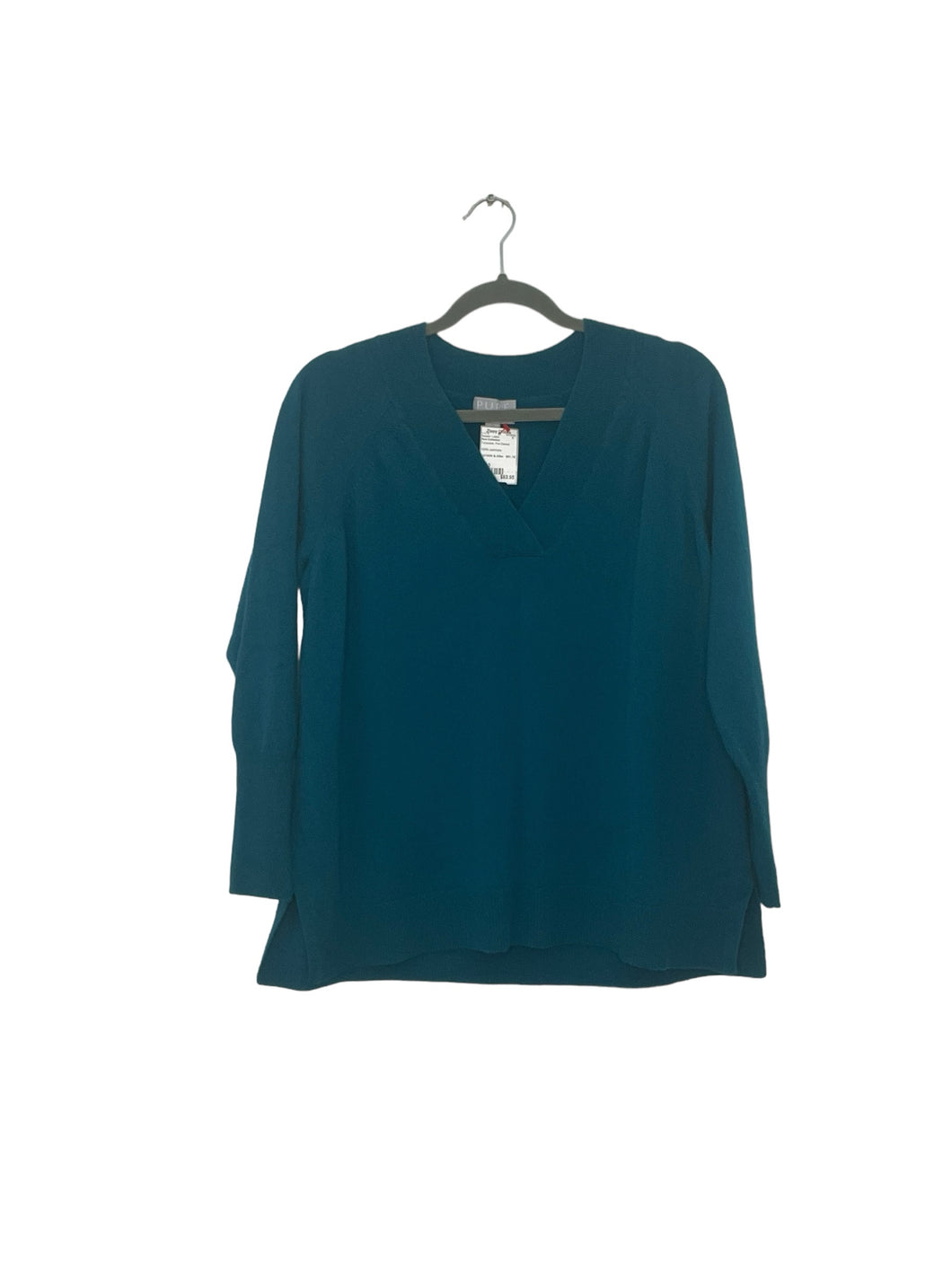 Pure Collection Size 8/10 Turquoise Sweater- Ladies