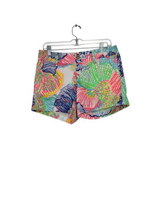 Lilly Pulitzer Size 6 Multi Pre-Owned Shorts- Ladies