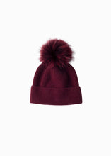 Load image into Gallery viewer, Size One Size Burgundy Hat- Ladies
