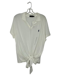 Polo Size X-Large White Shirt- Ladies