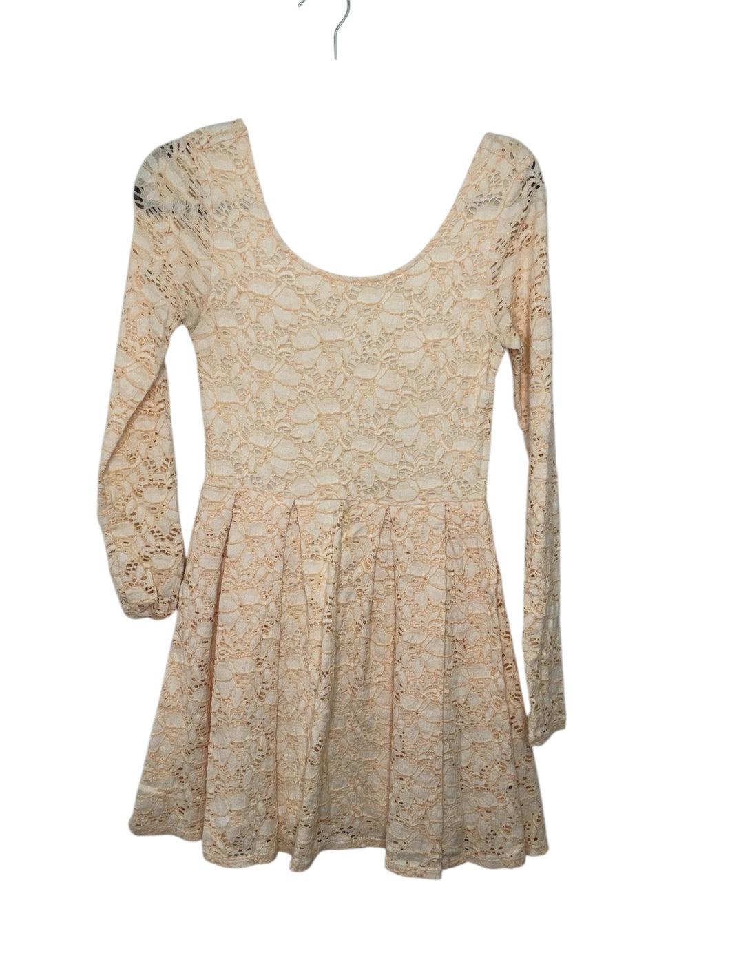 Free People Size X- Small Cream Pre-Owned Dress- Ladies