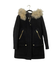 J Crew Size 0 Black Coat- Ladies