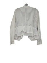 Load image into Gallery viewer, Free People Size 4 White Pre-Owned Blazer/Indoor Jacket- Ladies
