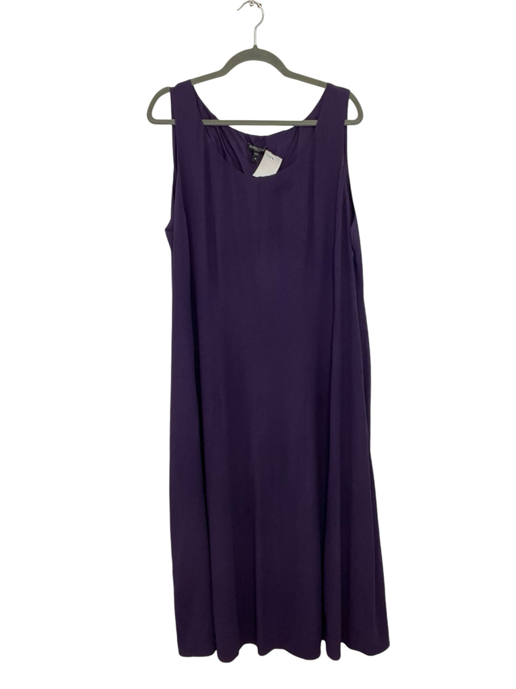 Eileen Fisher Size 1X Purple Pre-Owned Dress- Ladies